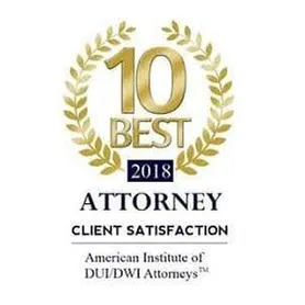 10 Best Attorney 2018 — Client Satisfaction