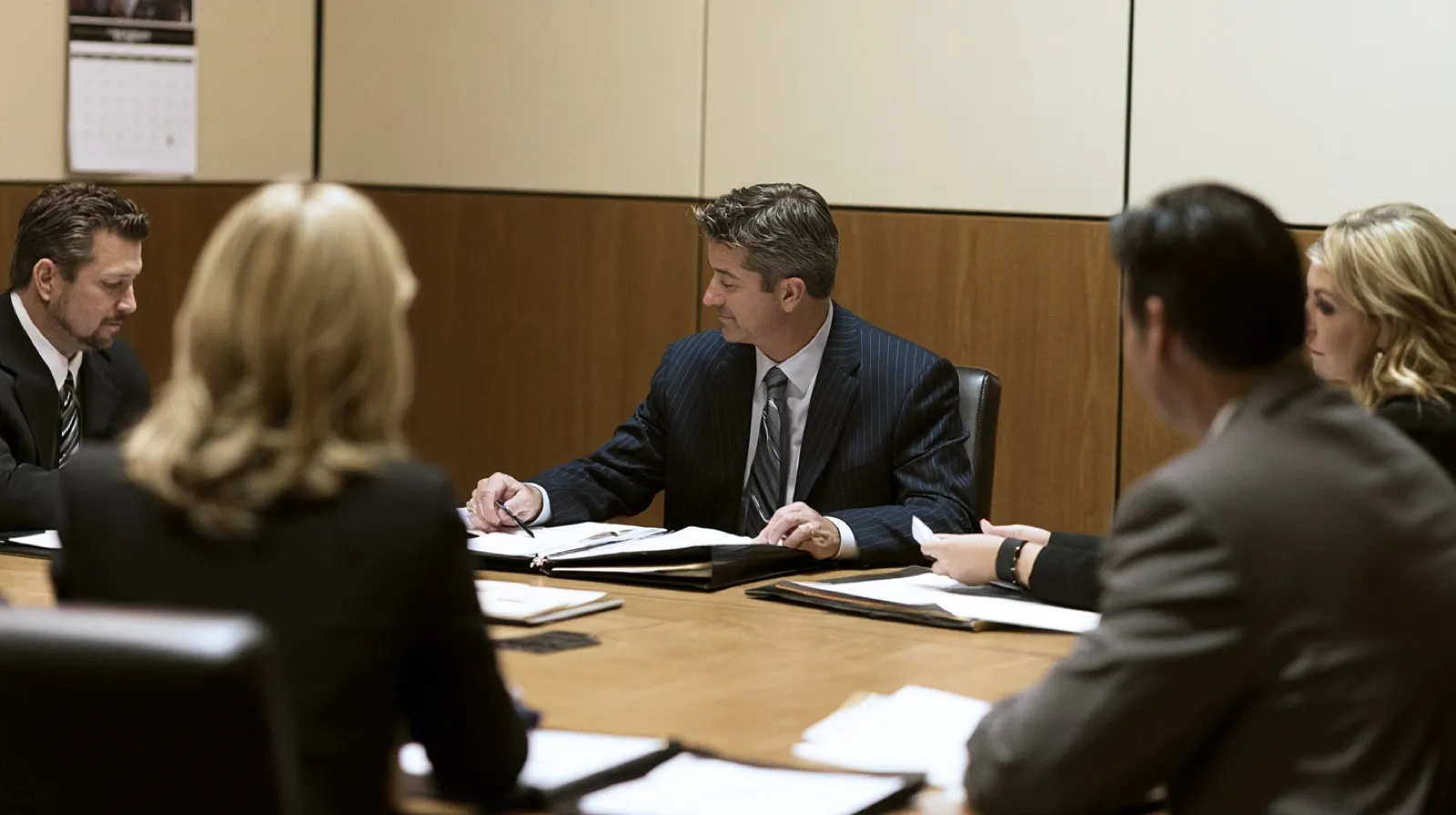 Nevada criminal defense attorneys reviewing case documents while preparing for felony sentencing and possible probation.