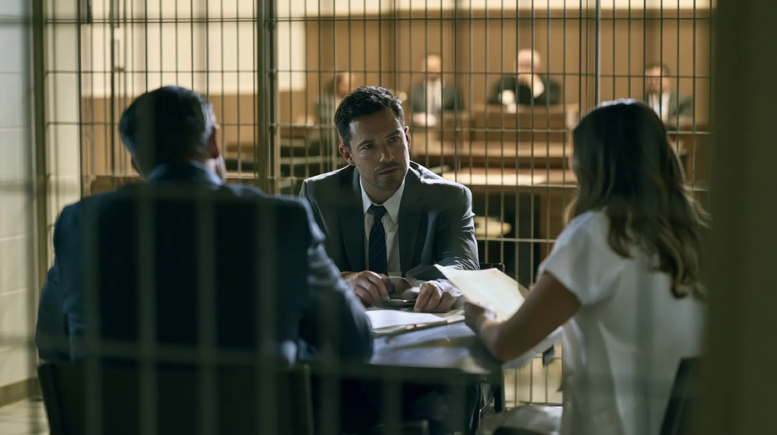Nevada criminal defense attorney meeting with a client to discuss a DUI case and changes to state law.
