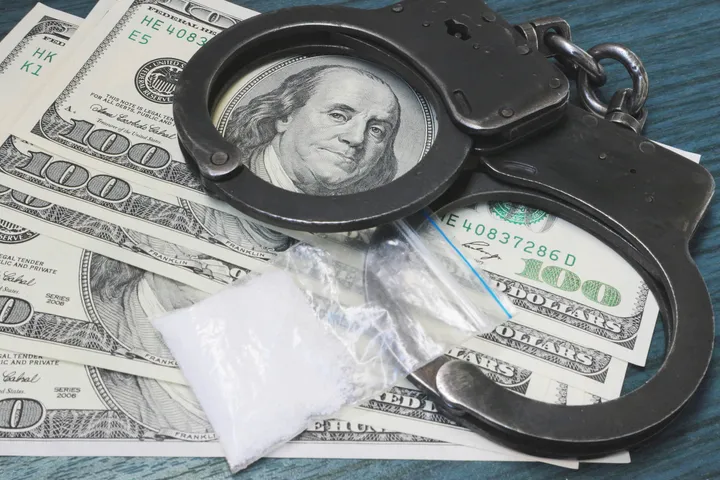 A bag of drugs