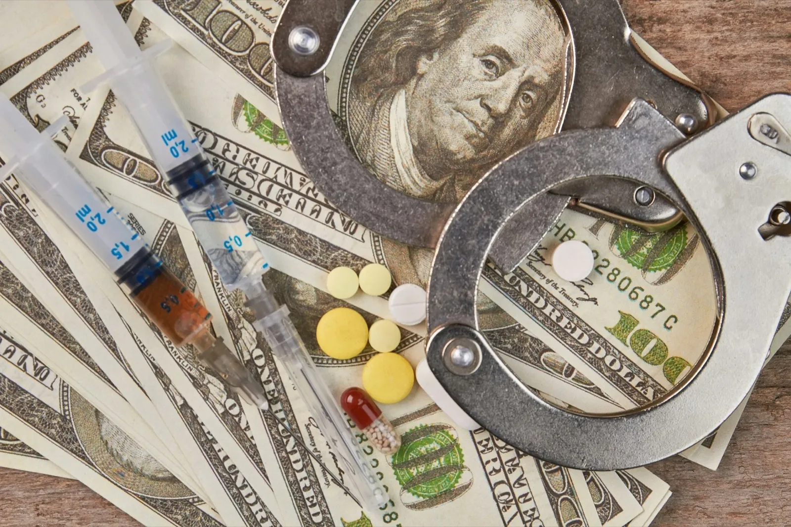 Illegal drugs trafficking, law punishment
