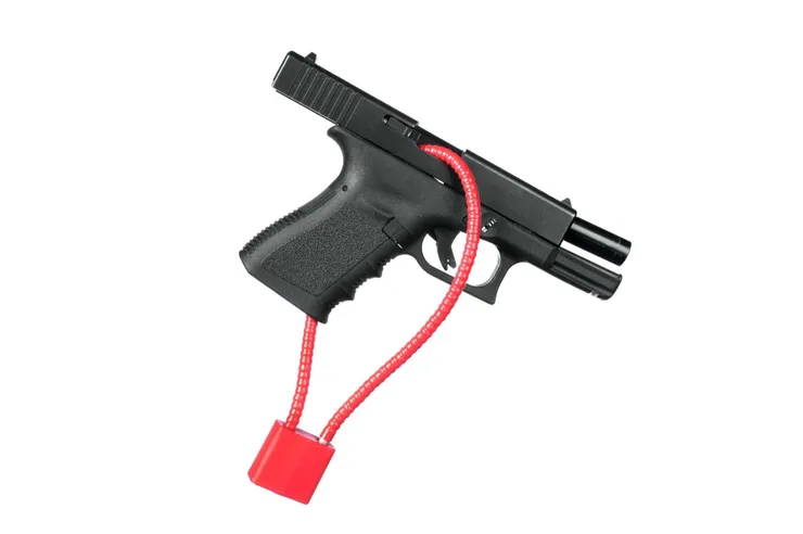 Locked firearm