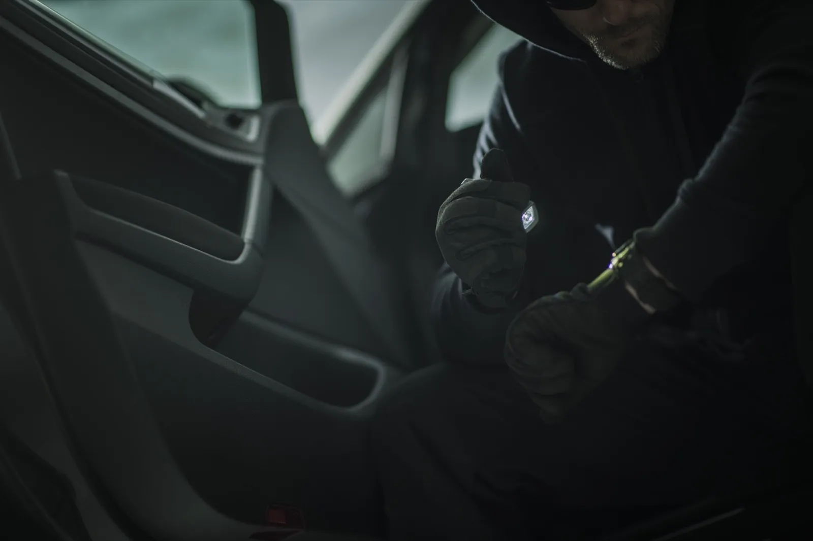 Suspicious Men in a Car