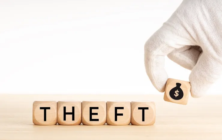 Theft concept